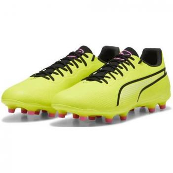 Botas de fútbol Puma King Pro FG/AG Lima/Negro