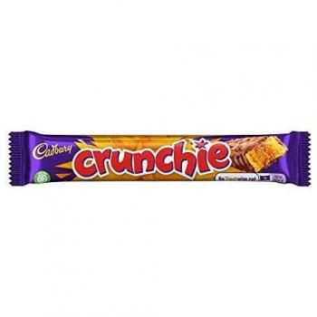 Cadbury Crunchie Honeycomb Centre Chocolate Bar 40g Multipack