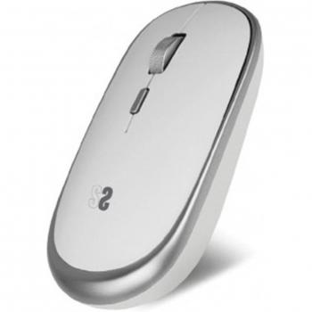 Subblim Wireless Mini Ratón Óptico Inalámbrico 1600 DPI Plata