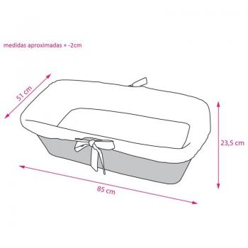 Funda Interior Universal Para Capazo de Pekebaby