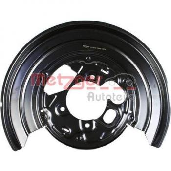 Chapa protectora contra salpicaduras, disco de freno METZGER 6115210