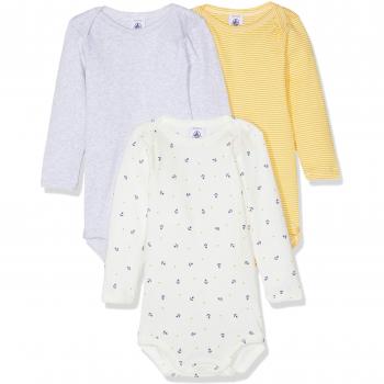 Petit Bateau Body ML_4793800, Unisex bebé, Mehrfarbig