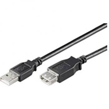 Cable de Extensión USB 2.0 de 1,8 metros Macho a Hembra para Conexiones Rápidas