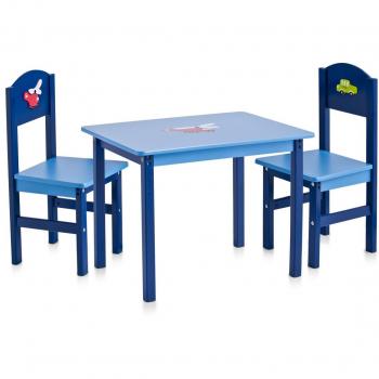 Zeller 13472 Boys - Juego de muebles infantiles de tablero DM