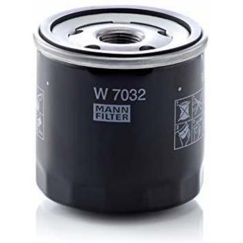 Original MANN-FILTER Filtro de aceite W 7032 – Para automóviles
