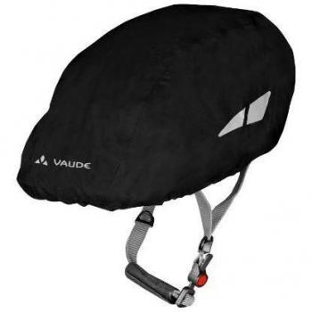 VAUDE Helmet Raincover - Funda Impermeable para Cascos de Ciclismo, Color Negro, Talla Única