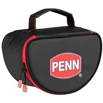 Estuche para carrete de pesca Penn, funda negra unisex, talla única