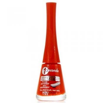 Bourjois 1 Second Gel Nail Lacquer 58 Diabol'Orange - Fast-Drying Orange Polish