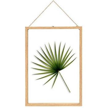 Marco XL de Madera y Cristal para Hoja - L 23 x A 29,8 x H 42 cm - MDF