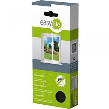 Mosquitera para puertas con cinta de velcro de 110 x 210 cm