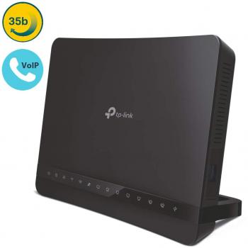 TP-Link Archer VR1210v AC1200 Dual-Band VDSL/ADSL Modem Router with VoIP and Gigabit Ethernet