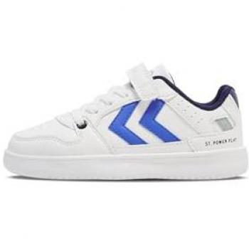 Hummel St. Power Play Children's Sneakers - White Black Iris, Unisex