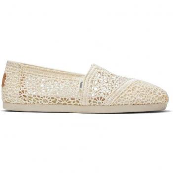 Alpargatas Toms Crochet Beige