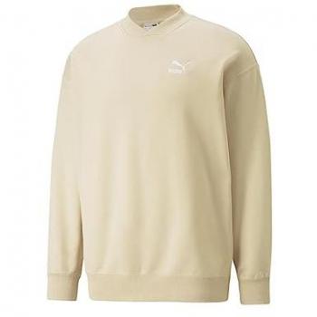 Sudadera Hombre Puma Classics V-Collar Beige S