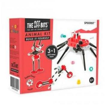 The OFFBITS- SpiderBit Juego de Figuras, Color Rojo (AN0011)