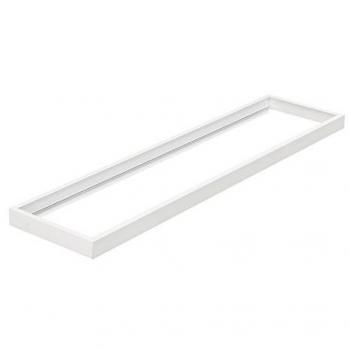 Philips Surface Mounted RC132Z SMB W30L120 and CoreLine Recessed White Panel Bracket 1200mm Set