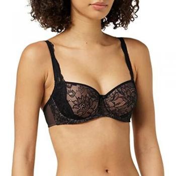 Triumph Amourette Charm WHP02 Women's Balconette Bra - Black