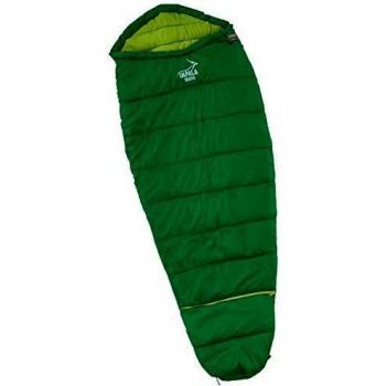 Saco de Dormir Impala Vario Verde-Lima, Extensible, PFC Libre, Unisex