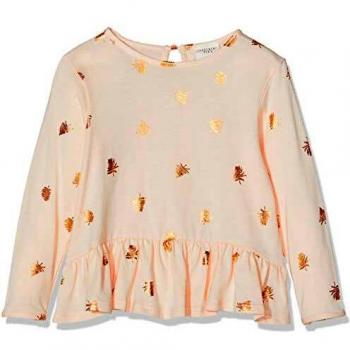 Carrément Beau tee-Shirt Camiseta, Rosa (Rose Œillet 45b), 10 Años para Niñas