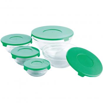 Renberg Twister - Set de 5 boles, cristal