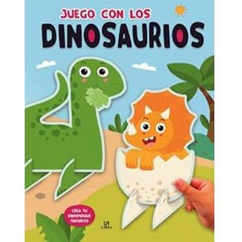 Libro de actividades con dinosaurios