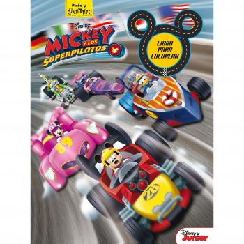 Mickey y los Superpilotos. Libro para colorear - Disney