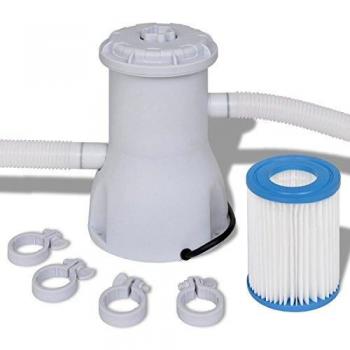 vidaXL Bomba con Filtro de Piscina 800 GAL/h