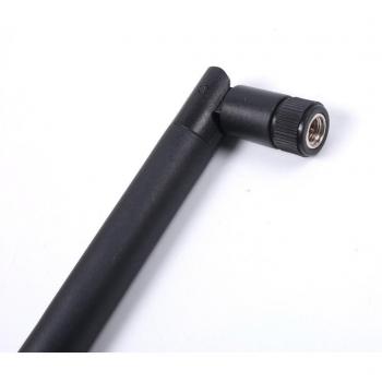 Proutone 3 G CDMA 3dBi 1800 MHz negro en ángulo recto interior antena de látigo con SMA macho para Amplificador de señal