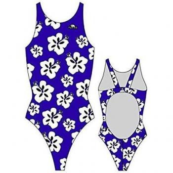 Turbo Traje De Baño Hawaii Pro Resist Royal / Blanco L