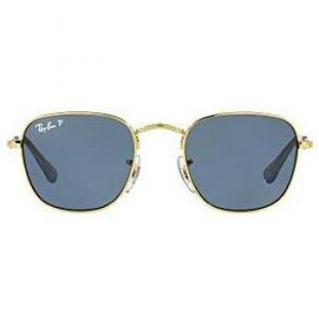 Ray-Ban RJ9557S Polarized Kids' Sunglasses Gold 46mm