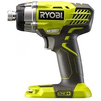 Ryobi RID1801M - Cortacésped de impacto sin cable 18 V Li-ion sin batería, color Negro, Amarillo