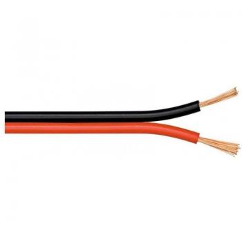 Cable de Altavoz Goobay 2x0.75mm² 100m Rojo/Negro