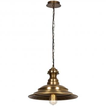 Lámpara Colgante Sivani MR-637, Oro Antiguo, Metal, Ø 39 cm
