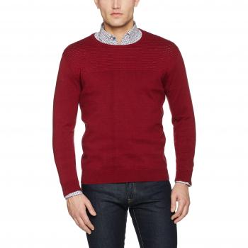 NIZZIN Evert, Suéter para Hombre, Rojo