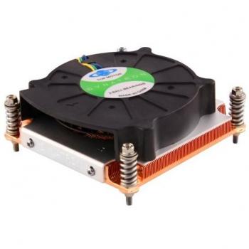 Enfriador de Procesador Inter-Tech K-199 con Ventilador de 80 mm para LGA1155/1156/1150/1151