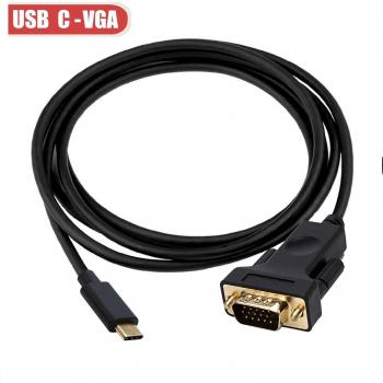 USB-C a VGA adaptador, CableDeconn USB 3.1 Tipo C