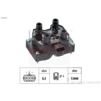 Bobina de encendido EPS 1.970.416, tipo: bobina de encendido, características: compatible con sistemas de ignición, alta resistencia a la temperatura, diseño compacto para fácil instalación, rendimiento optimizado para motores de combustión
