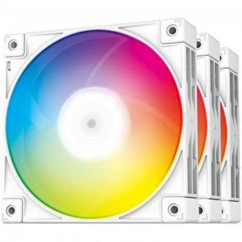 DeepCool FC120 ARGB White 3-Pack 120mm PWM Fans