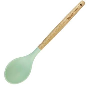 Cuchara para Servir Fackelmann Ocean de Silicona Verde Agua con Núcleo Rígido de Acero y Mango Antideslizante, Apta para Lavavajillas 31x7 cm