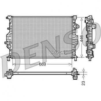 Radiador de Refrigeración del Motor Denso DRM10077
