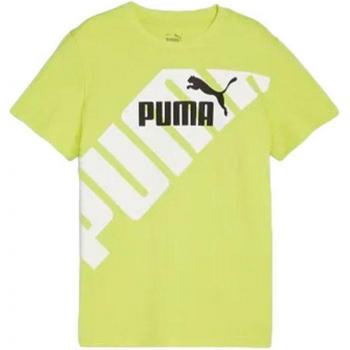 Camiseta Puma Power Graphic Lima Infantil