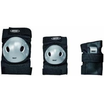 Roces Pack 3 protecciones Basic Sr negro/gris M