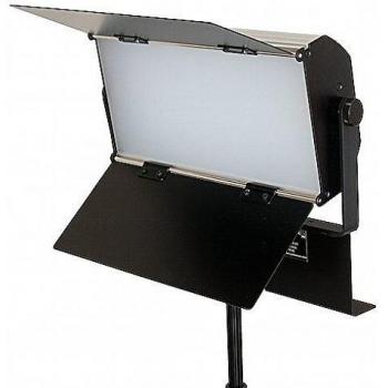 Kit Foco de Luz LED FotoQuantum FQVL-1100S/1100S Regulable + Soporte 2.5m y ColorQuantum Fondo de Vinilo Blanco 2x6m con soportes y cadena de metal