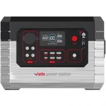 Estación de Energía Portátil Wonder WX1200 - 600W/1200W Máx - Batería LiFePO4 168000 mAh - Capacidad 537 WH - 17 Puertos para Camping, Autocar