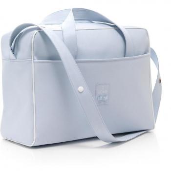Cambrass Chic - Bolso maternal tipo maletín, color azul celeste