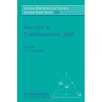 Encuestas en Combinatoria, 2001 - Serie de Notas de Conferencias de la Sociedad Matemática de Londres, Vol. 288