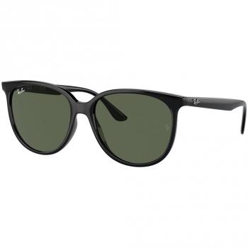 Ray-Ban RB4378F Asian Fit 601/71 Women's Sunglasses Black Size 54