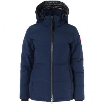Canada Goose Women's Chelsea Down Parka Navy Blue XS with Adjustable Hood