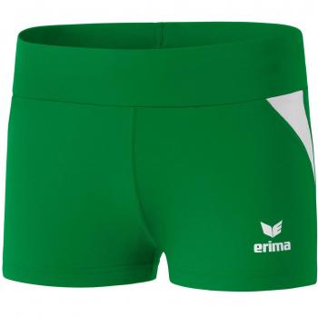 erima - Pantalones de Mujer para Correr, Todo el año, Mujer, Color Verde - Verde/Blanco, tamaño 34 [DE 32]