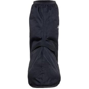 Vaude Waterproof Bike Gaiter Short Overshoes with Reflectors - Black, Size 44-46